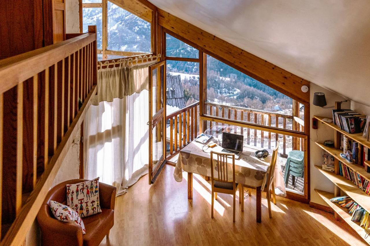 Chalet Panoramique Château-Ville-Vieille Exterior foto